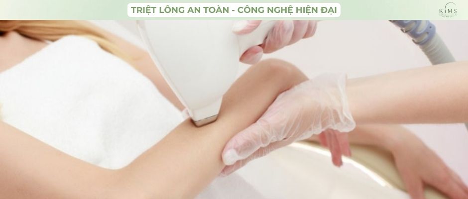 Triệt lông vĩnh viễn cùng công nghệ triệt hiện đại.