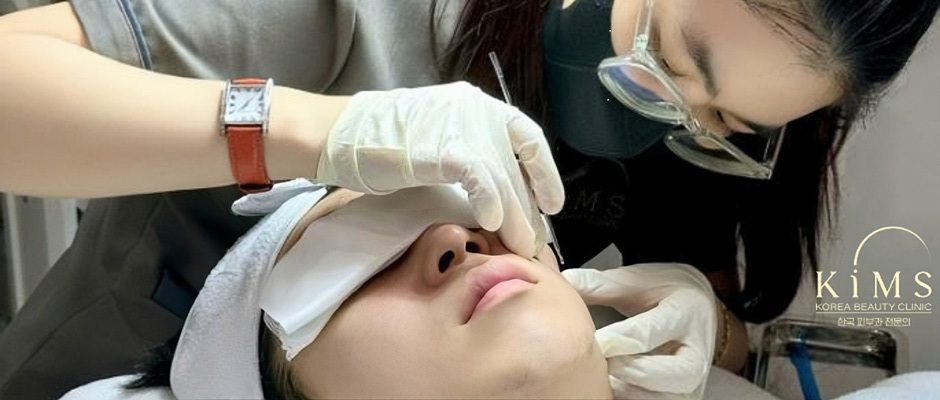 Quy trình chăm sóc da mặt chuyên sâu được thực hiện bởi kỹ thuật viên đảm bảo vệ sinh, chuyên nghiệp
