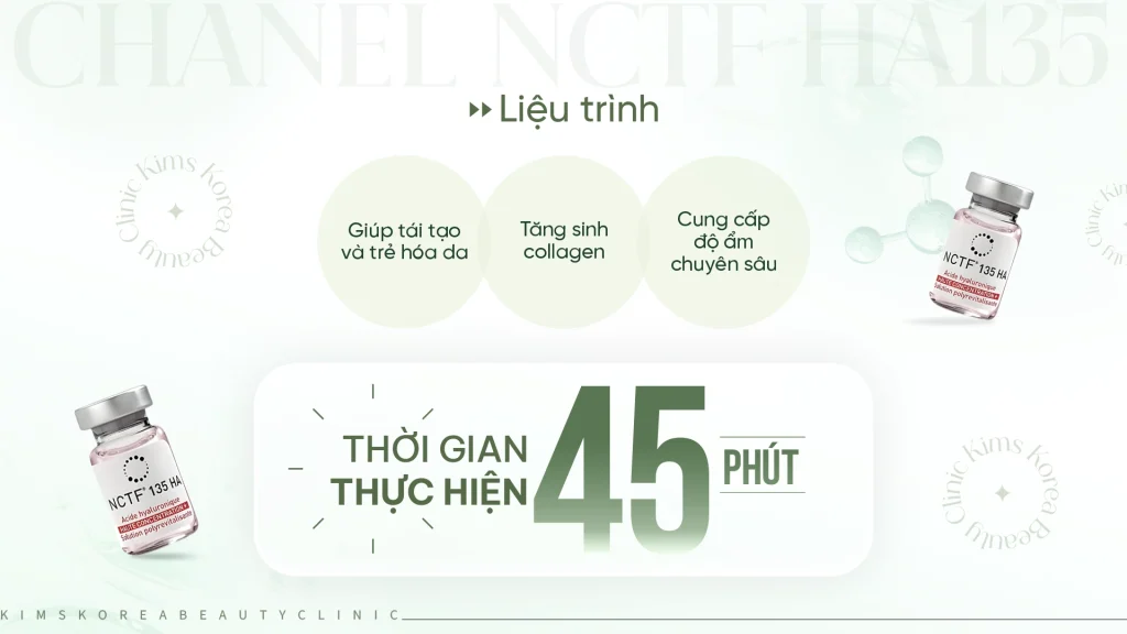 liệu trình thực hiện tiêm meso Chanel NCTF HA135