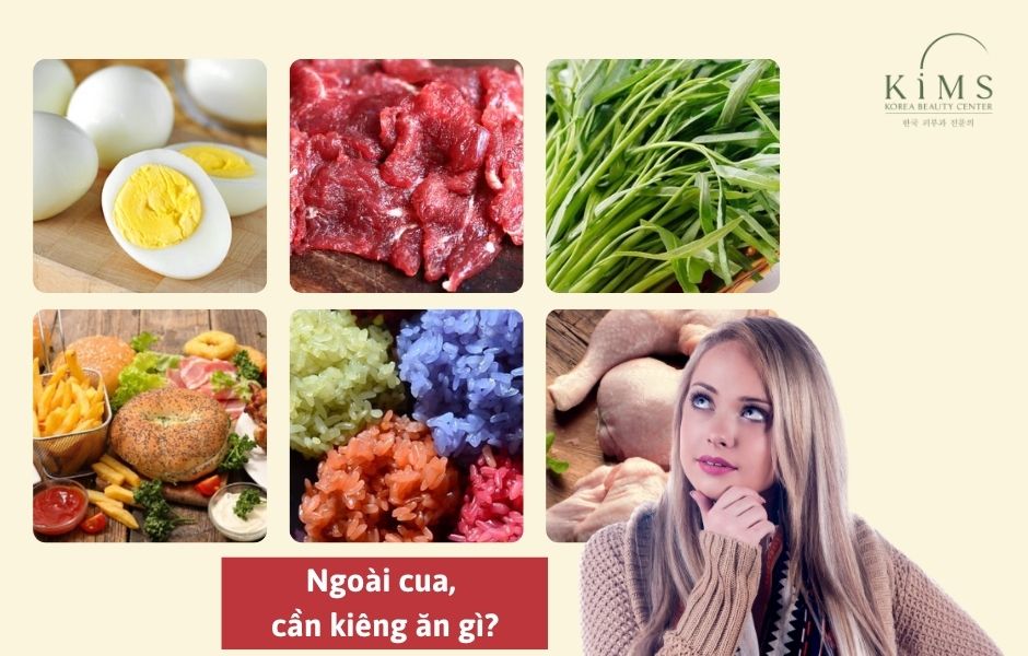 Ngoài cua, cần kiêng ăn gì? 