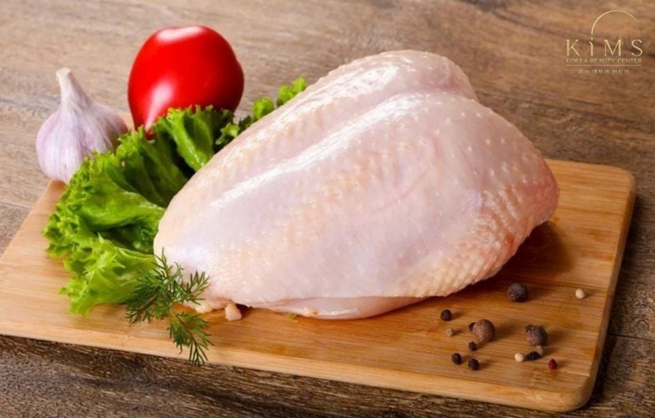 Ăn thịt gà có bị sẹo lồi không