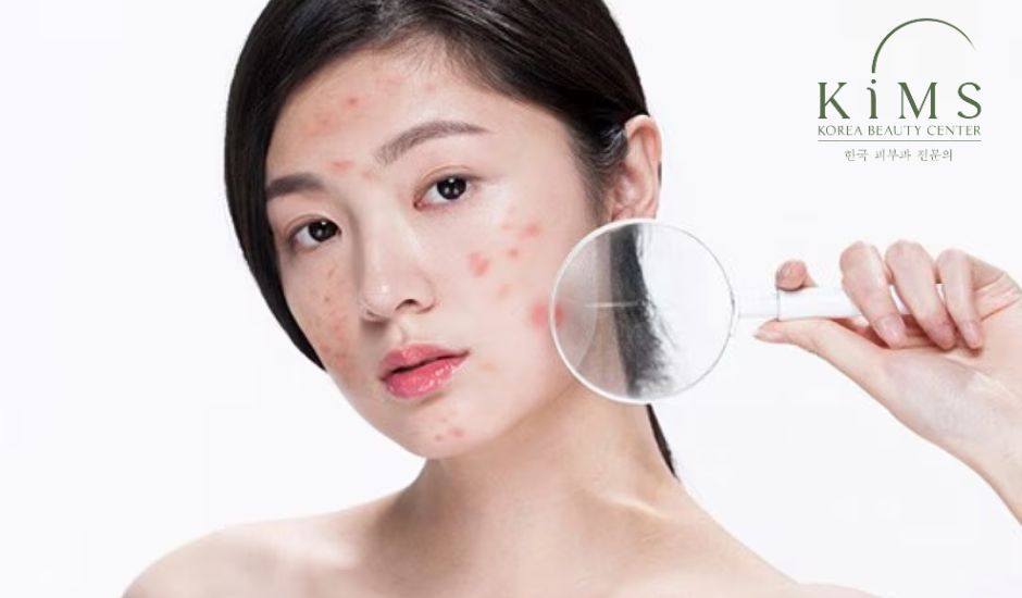 Da dầu mụn là gì, nguyên nhân và đặc điểm.
