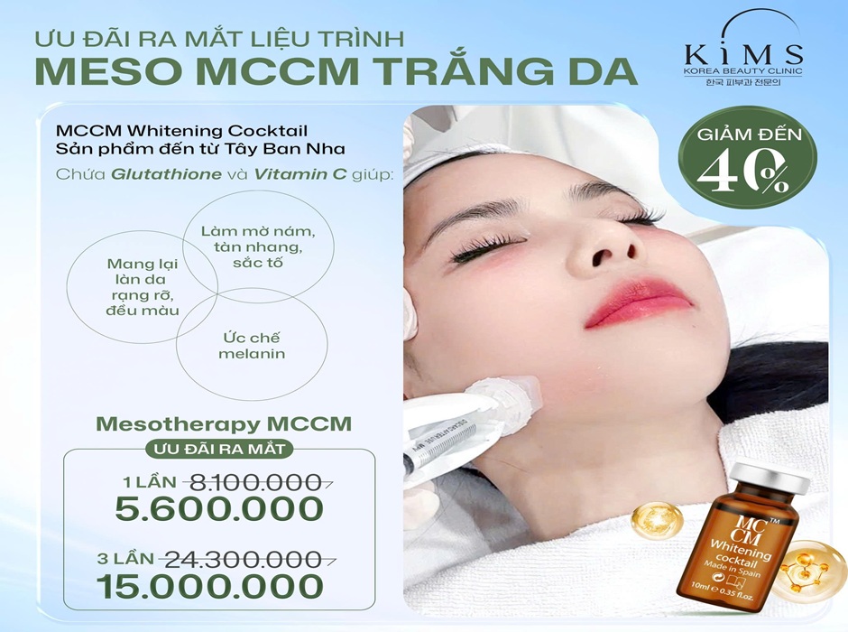 Meso MCCM trắng da.