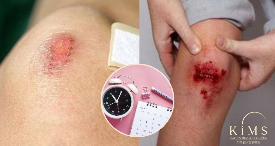 Vết thương hở kiêng đồ nếp bao lâu.