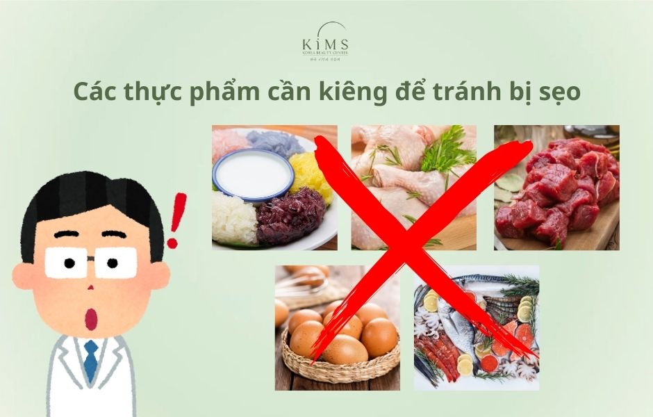 Ăn rau muống có gây sẹo lồi không