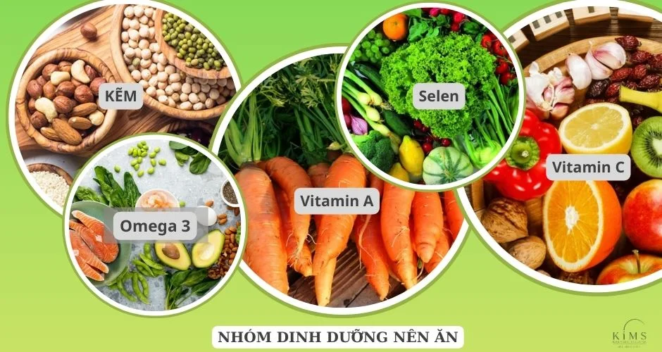 Nhóm thực phẩm nên bổ sung.