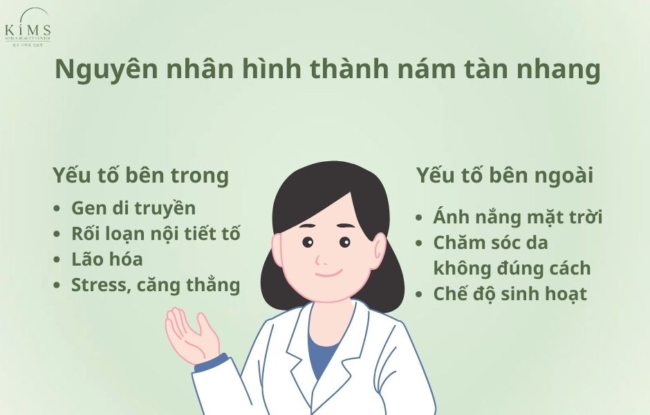 cách trị nám tàn nhang dân gian