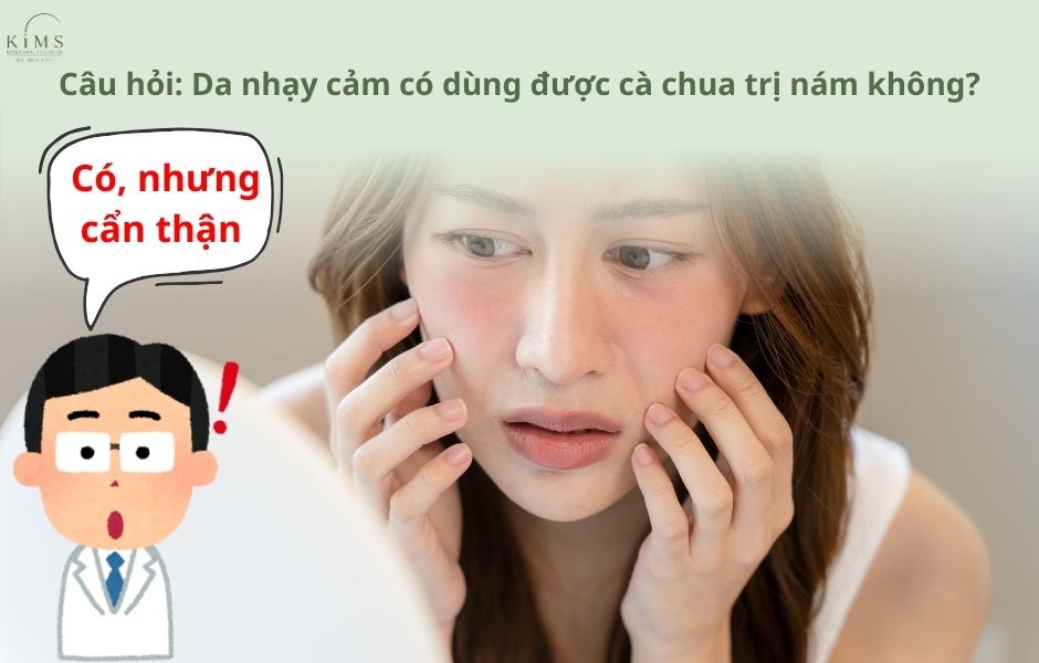 trị nám bằng cà chua