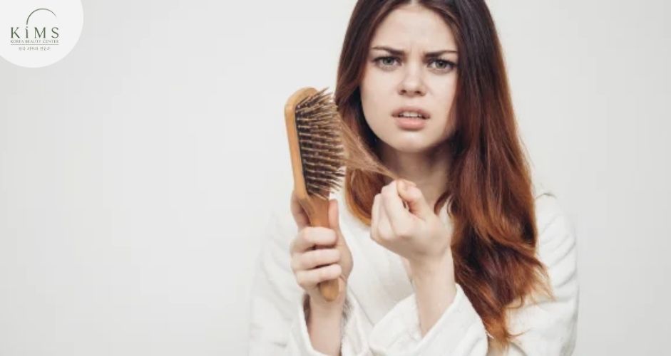 Các nguyên nhân làm tóc rụng phổ biến là do rối loạn nội tiết, hóa chất, thiếu dinh dưỡng