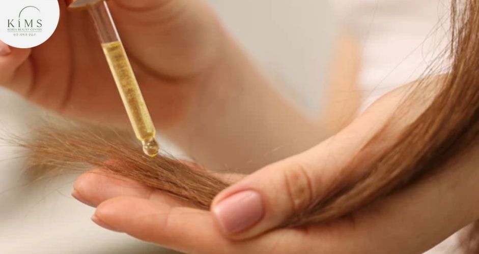 Luôn thử nghiệm một ít dưỡng chất lên tóc trước khi sử dụng thường xuyên