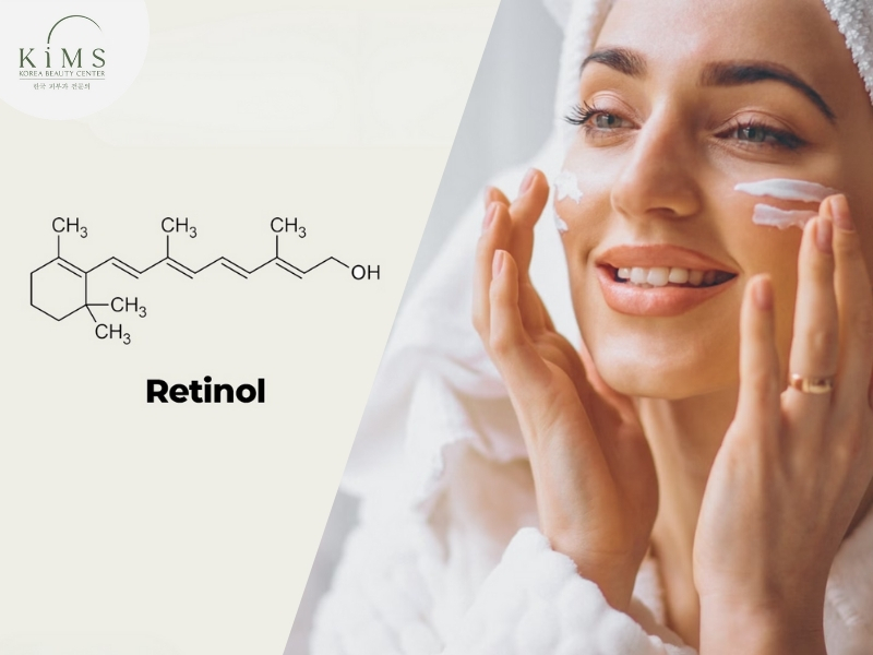 Retinol là một dẫn xuất của Vitamin A có trong nhiều loại mỹ phẩm.